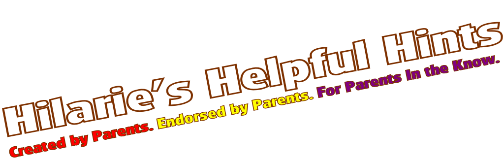 Created by Parents. Endorsed by Parents. For Parents In the Know.